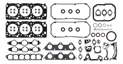FSX-5562014 - JUEGO DE EMPAQUES - MITSUBISHI DIAMANTE V6 3.5 L. 24 V. SOHC 6G74 1997-2004 - MITSUBISHI MONTERO SPORT V6 3.5 L. 24 V. SOHC 6G74 1999-2004 - MITSUBISHI MONTERO V6 3.5 L. 24 V. SOHC 6G74 1997-2002