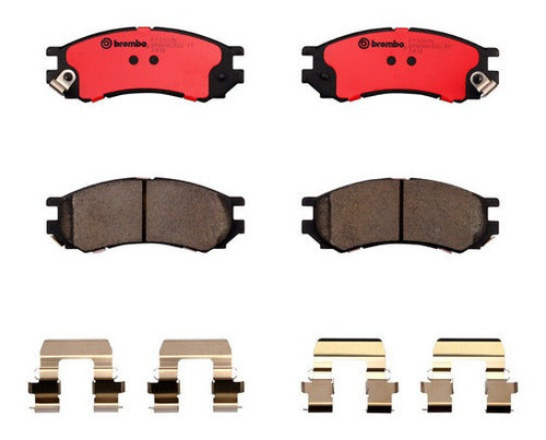 BRE-P73001N - BALATAS - SATURN SC1 2002-1997 - SC2 2002-1997 - SL 2002-1997 - SL1 2002-1997 - SL2 2002-1997 - SW1 1999-1997 - SW2 2001-1997 - BALATA DELANTERO