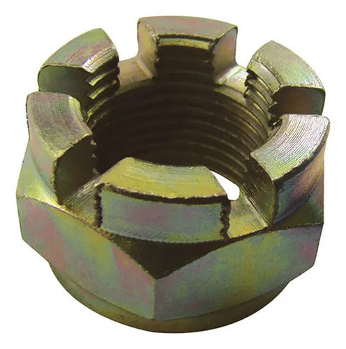 HO-288 - TUERCA DE HORQUILLA DE EJE DE DIRECCIÓN  PARA FORD F-350 1971-2003