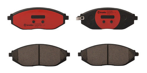 BRE-P10054N - BALATAS <BR> CHEVROLET BEAT 2021-2018 <BR> SPARK 2015-2011 <BR> SPARK CLASSIC 2017-2016 <BR> BALATA DELANTERO