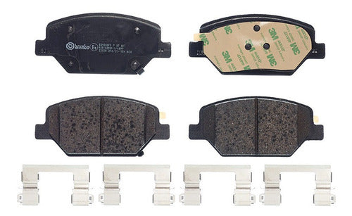 BRE-P07007 - BALATAS - BUICK ENVISION 2020-2016 - CHEVROLET CAMARO 2020-2016 - EQUINOX 2019-2018 - GMC TERRAIN 2020-2018 - BALATA DELANTERO