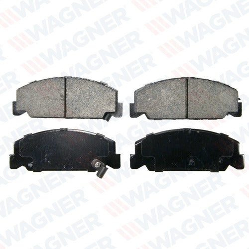WX-273 - BALATAS <BR> SEMIMETALICA DELANTERA <BR> HONDA ACCORD 84-85 <BR> HONDA CIVIC 89-98 <BR> HONDA CRX 88-91 <BR> HONDA VAN WAGON 88-89