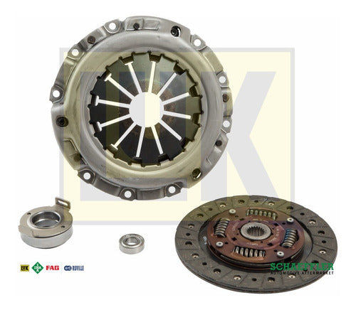 LK-620314100 - KIT DE CLUTCH - KIT CON COLLARIN MECANICO - DIAMETRO DISCO 7 7/8 IN 200 MM ESTRIADO 20 - SUZUKI AERIO 2002-2003 (L4 2.0L) - SUZUKI ESTEEM 1999-2002 (L4 1.8L)