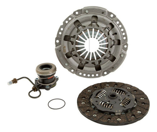LK-621242434 - KIT DE CLUTCH - DIAMETRO DISCO 8 1/16 IN 205 MM ESTRIADO 14 DIAMETRO FLECHA 7/8 - CHEVROLET TORNADO L4 1.8L 07-12 CON CILINDRO ESCLAVO DE CLUTCH  (OE 93172628)