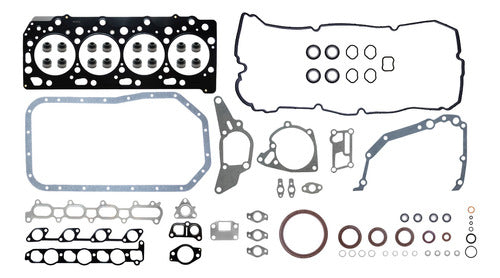 FSX-5540335 - JUEGO DE EMPAQUES MITSUBISHI L200 L4 2.5 L. DIESEL 16 V. DOHC 4D56T 2006-2016