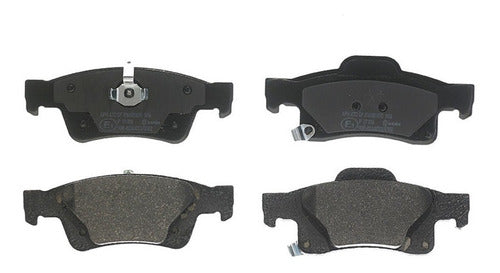 BRE-P37016 - BALATAS <BR> DODGE DURANGO 2020-2011 <BR> JEEP GRAND CHEROKEE 2021-2011 <BR> BALATA TRASERO