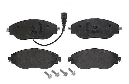 BRE-P85144 - BALATAS - AUDI A3 2016-2012 - A3 2018 - SEAT ATECA 2020 - LEON 2019-2016 - VOLKSWAGEN GTI 2013 - GTI 2021-2015 - JETTA 2023-2019 - TIGUAN 2022-2018 - BALATA DELANTERO