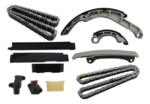 CY-94304SX - KIT DE DISTRIBUCION <BR> KIT DE CADENA DE DISTRIBUCION SIN PIÑONES <BR> NISSAN NP300 2009-2015 <BR> NISSAN CABSTAR 2008-2009