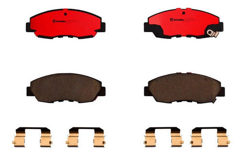 BRE-P28042N - BALATAS HONDA ACCORD 2002-1993 CIVIC 2005-1996 CIVIC 2015-2012 BALATA DELANTERO