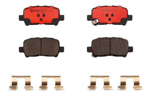 BRE-P37014N - BALATAS <BR> BUICK LACROSSE 2007-2005 <BR> PONTIAC GRAND PRIX 2008-2004 <BR> BALATA TRASERO