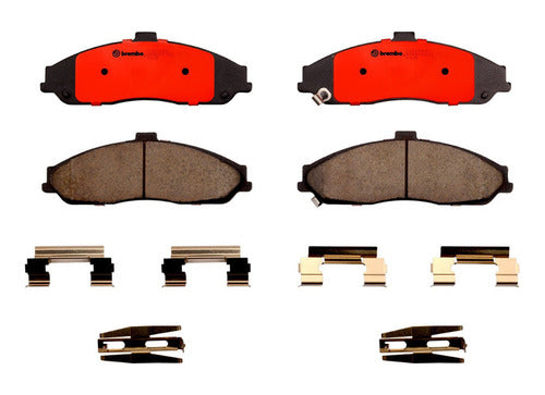 BRE-P10046N - BALATAS CHEVROLET CORVETTE 1998 CORVETTE 2012-2006 BALATA DELANTERO