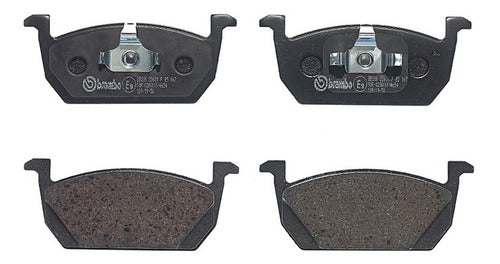 BRE-P85167N - BALATAS <BR> SEAT IBIZA 2020-2017 <BR> VOLKSWAGEN NIVUS 2022 <BR> T-CROSS 2022-2020 <BR> VIRTUS 2021-2020 <BR> BALATA DELANTERO