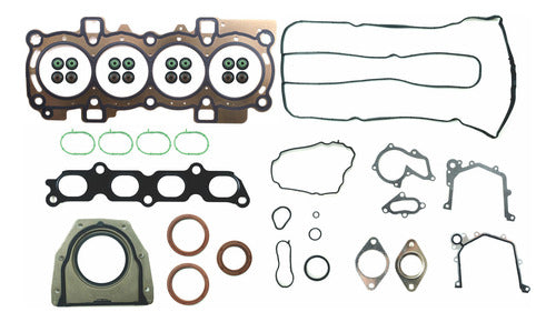 FSX-2640011 - JUEGO DE EMPAQUES FORD FIESTA L4 1.6 L. DOHC 16 V. DOHC TI-VCT 2008-2016