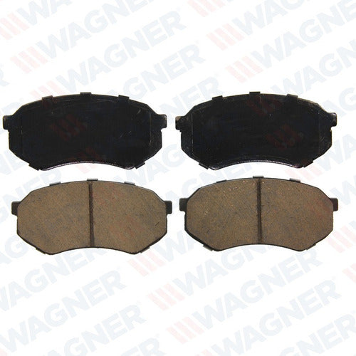 WD-589 - BALATAS CERAMICA DELANTERA TOYOTA CRESSIDA 89-92 TOYOTA PICKUP 89-95