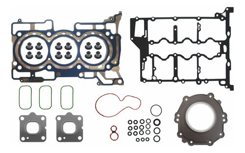 FSX-2630010 - JUEGO DE EMPAQUES - FORD - L3 - 12V - DOHC - ECOBOOST - FIESTA ST - FOCUS 18/19 - Y1DA - YZDA - YZJA. TURBO. JUNTA DE CABEZA MLS - NO INCLUYE RETEN DE DISTRIBUCIÓN.