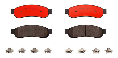 BRE-P24117N - BALATAS <BR> FORD F-250 SUPER DUTY 2012-2008 <BR> F-350 2016-2011 <BR> F-350 SUPER DUTY 2012-2008 <BR> BALATA TRASERO