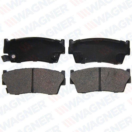 WX-418 - BALATAS - SEMIMETALICA DELANTERA - CHEVROLET TRACKER 2WD 2 PUERTAS 89-98 - SUZUKI SIDEKICK 89-90 - SUZUKI SIDEKICK CONVERTIBLE 91-98