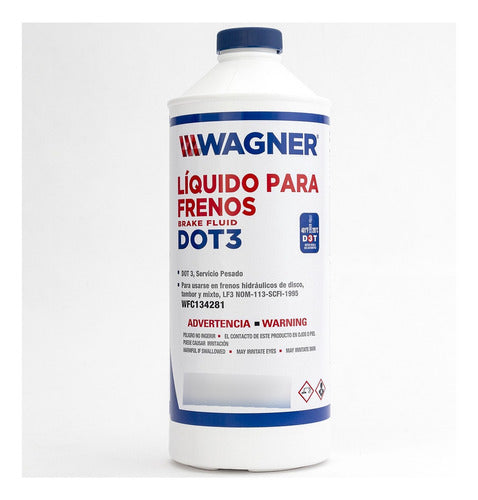 WFC-134281 - LIQUIDO CAJA 12 PIEZAS (946ML) TIPO DOT 3 LIQUIDO DE FRENOS (HE-DOT3 930)