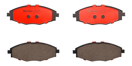 BRE-P15006N - BALATAS <BR> CHEVROLET MATIZ 2015-2011 <BR> PONTIAC MATIZ 2010-2004 <BR> BALATA DELANTERO