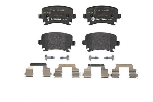 BRE-P85095 - BALATAS <BR> AUDI A4 2009-2006 <BR> SEAT LEON 2019-2013 <BR> VOLKSWAGEN GTI 2012-2007 <BR> GTI 2021-2015 <BR> BALATA TRASERO