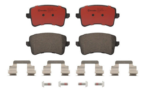 BRE-P85100N - BALATAS <BR> AUDI A4 2016-2009 <BR> A4 QUATTRO 2016-2009 <BR> Q5 2017-2009 <BR> S4 2016-2010 <BR> SQ5 2017-2014 <BR> BALATA TRASERO