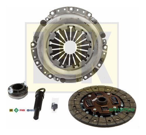 LK-620288600 - KIT DE CLUTCH <BR> KIT CON COLLARIN MECANICO <BR> DIAMETRO DISCO 7 7/8 IN 200 MM ESTRIADO 20 <BR> DODGE VERNA L4 1.5L 2004-2006