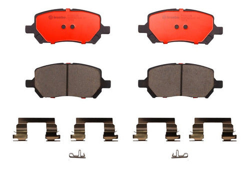 BRE-P10043N - BALATAS <BR> CHEVROLET COBALT 2008-2005 <BR> PONTIAC G5 2008-2007 <BR> SATURN ION 2007-2003 <BR> BALATA DELANTERO