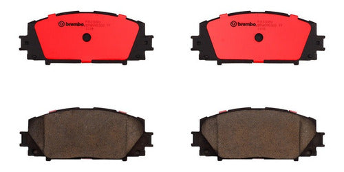 BRE-P83106N - BALATAS <BR> TOYOTA COROLLA 2021-2020 <BR> PRIUS 2016-2015 <BR> YARIS 2016-2015 <BR> BALATA DELANTERO