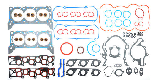FSX-2662079 - JUEGO DE EMPAQUES - FORD E-150 V6 4.2 L. 12 V. OHV 2001-2003 - FORD E-250 V6 4.2 L. 12 V. OHV 2001-2003 - FORD F-150 V6 4.2 L. 12 V. OHV 2001-2004 - FORD WINDSTAR V6 3.8 L. 12 V. OHV 1999-2000