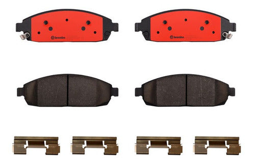 BRE-P37010N - BALATAS <BR> JEEP COMMANDER 2008-2006 <BR> GRAND CHEROKEE 2010-2005 <BR> BALATA DELANTERO