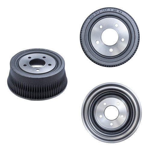 FT-05007 - TAMBOR DE FRENOS DISCO SOLIDO TRASERO 5 BARRENOS VOYAGER 91-95 VOYAGER RIN 15 91-94