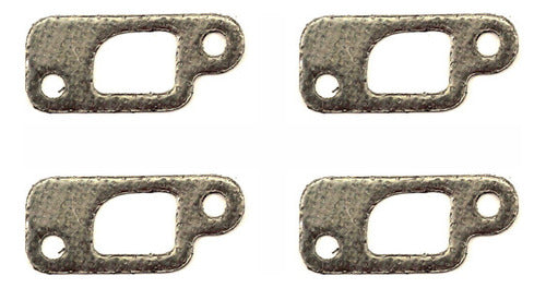 MEX-2640007 - EMPAQUE MULTIPLE DE ESCAPE <BR> FORD FIESTA L4 1.3 L. SOHC 8 V. SOHC ENDURA 1999-2001