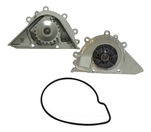 B-1857 - BOMBA DE AGUA PEUGEOT 307 2.0L 4 CIL L 2008-2009 POLEA CON 20 DIENTES / ALTURA: 33.7 MM
