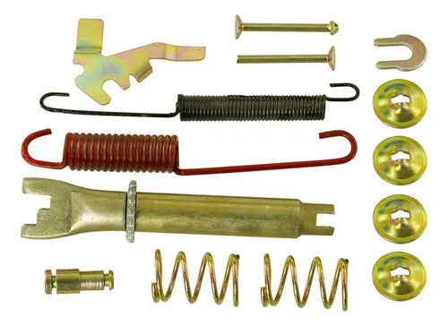 HO-KT305L - KIT DE HARDWARE DE FRENO DE TAMBOR TRASERO IZQUIERDO PARA FORD ESCORT 1981-1990