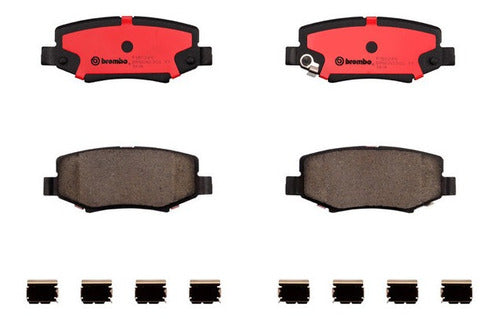 BRE-P18024N - BALATAS - BAIC BJ20 2018 - BJ20 2020 - DODGE NITRO 2012-2007 - JEEP LIBERTY 2013-2008 - WRANGLER 2017-2007 - WRANGLER JK 2018 - BALATA TRASERO