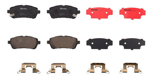 BRE-P16013N - BALATAS <BR> SUZUKI BALENO 2022-2021 <BR> ERTIGA 2021-2019 <BR> SWIFT 2023-2013 <BR> BALATA DELANTERO