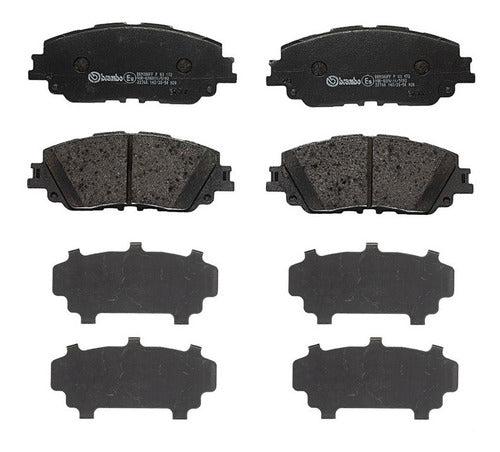 BRE-P83172N - BALATAS TOYOTA CAMRY 2021-2018 C-HR 2021-2020 RAV4 2022-2019 BALATA DELANTERO