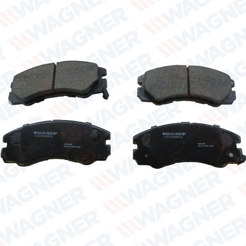WD-579 - BALATAS - CERAMICA DELANTERA - ACURA SLX 96-99 - HONDA PASSPORT 94-01 - ISUZU AXIOM 02-02 - ISUZU RODEO 93-03 - ISUZU RODEO SPORT 01-01 - ISUZU TROOPER 92-02 - ISUZU VEHICROSS 00-01