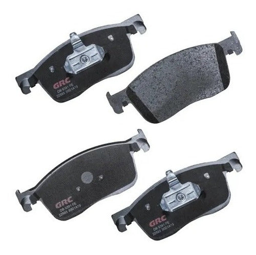 GMW22593 - BALATAS <BR> SEMIMETALICA GRC ULTRA DELANTERA <BR> PEUGEOT MANAGER 16-22 <BR> EXPERT 16-22 <BR> TRAVELLER 18-22