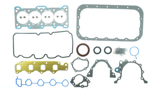 FSX-1640010 - (TF-JC-1234)(DC-FS-116)1.0L LITROS PONTIAC MATIZ 04/08 4 CIL MOTOR F12S3 CON JUNTA DE CARTER Y RETEN