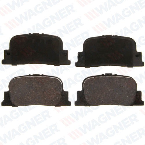 WD-835 - BALATAS CERAMICA TRASERA LEXUS ES300 00-01 TOYOTA CAMRY 4 CIL 01-02