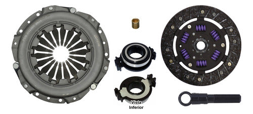 EJ-P18A - KIT DE CLUTCH <BR> DIAMETRO DISCO 7 1/8 IN 181 MM ESTRIAS: 18 CENTRO 18.2 X 20.8 <BR> PEUGEOT 206 (MEX) 1.4L 2000-2009 (MPI SOHC (MEX))