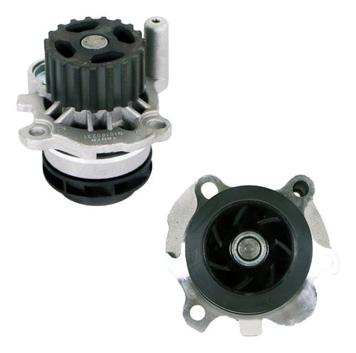 B-1978 - BOMBA DE AGUA - VOLKSWAGEN JETTA 1.9L 4 CIL L DIESEL 2007-2009 - VOLKSWAGEN PASSAT 2.0L 4 CIL L DIESEL 2004-2005 - AUDI A3 2.0L 4 CIL L 2004-2005 - POLEA CON 19 DIENTES / ALTURA: 28MM
