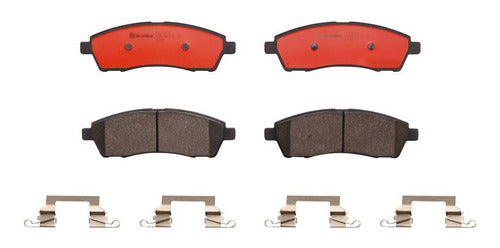 BRE-P24107N - BALATAS <BR> FORD EXCURSION 2005-2000 <BR> F-250 SUPER DUTY 2004-1999 <BR> F-350 SUPER DUTY 2004-1999 <BR> BALATA TRASERO
