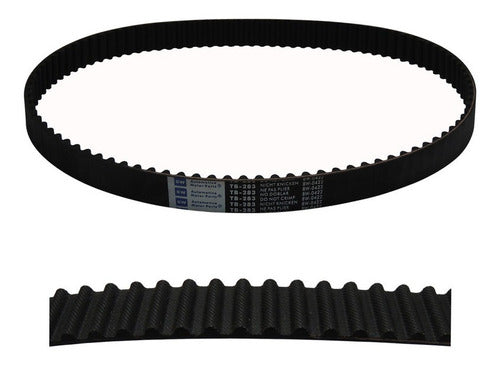 TB-283 - BANDA DE DISTRIBUCION - FORD ESCORT 2.0L 4 CIL L 1997-2002 - FORD FOCUS 2.0L 4 CIL L 2000-2004 - MERCURY TRACER 2.0L 4 CIL L 1997-1999 - 99 DIENTES PASO 25 MM