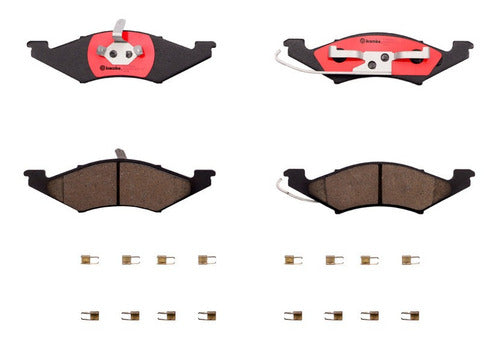 BRE-P24089N - BALATAS <BR> FORD GHIA 1994-1991 <BR> TEMPO 1994-1984 <BR> TOPAZ 1994-1984 <BR> MERCURY TOPAZ 1994-1984 <BR> BALATA DELANTERO