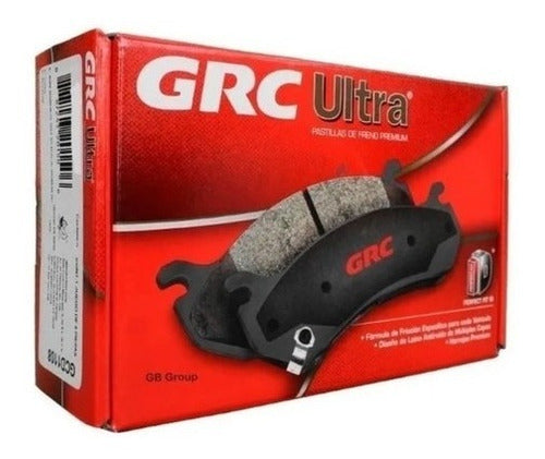 GMD1140 - BALATAS <BR> SEMIMETALICA GRC ULTRA DELANTERA <BR> FIESTA HATCHBACK <BR> SEDAN 03-08 <BR> KA 01-05 <BR> COURIER 01-12