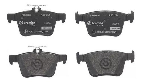 BRE-P85125X - BALATAS - AUDI A3 2019-2012 - A3 QUATTRO 2018-2015 - A3 SPORTBACK E-TRON 2018-2016 - MG MG5 2023-2020 - MG GT 2023-2022 - VOLKSWAGEN JETTA 2023-2019 - BALATA TRASERO