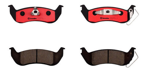 BRE-P24137N - BALATAS <BR> FORD CROWN VICTORIA 2008-2003 <BR> RANGER 2011-2010 <BR> MERCURY GRAND MARQUIS 2008-2003 <BR> BALATA TRASERO