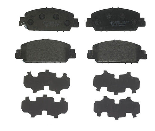 BRE-P28077 - BALATAS <BR> HONDA ACCORD 2021-2013 <BR> HR-V 2022-2016 <BR> BALATA TRASERO